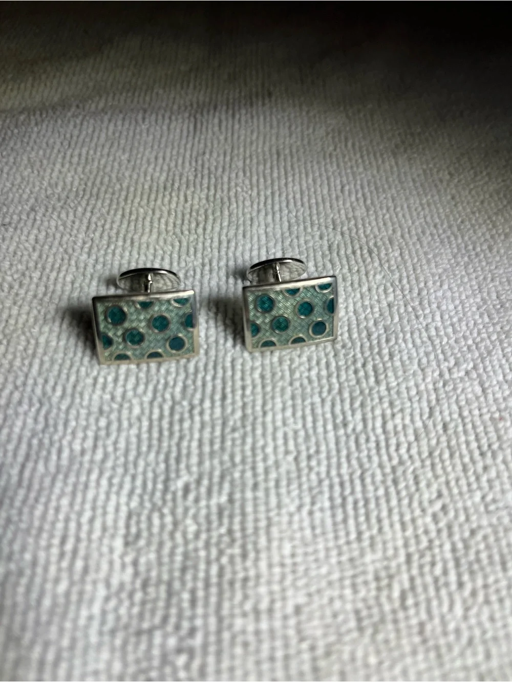 David Donahue Men's Sterling Silver Cufflinks Set (2 Pairs)